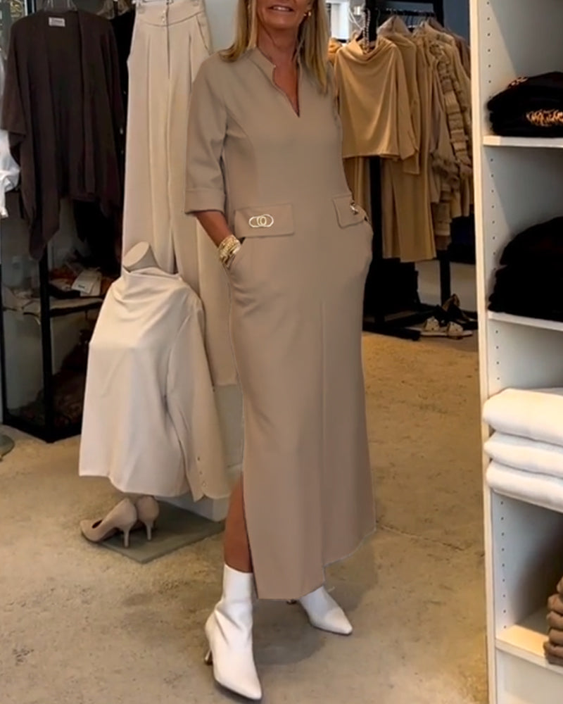 Effortlessly Elegant Dress with a Timeless Design