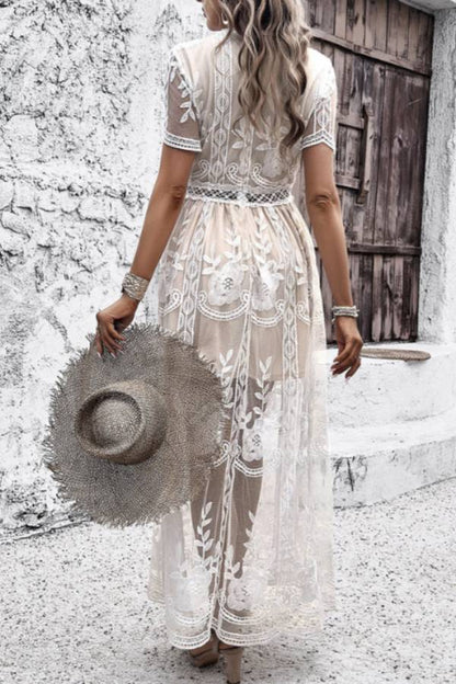 A Vintage Style Dress with Delicate Timeless Details