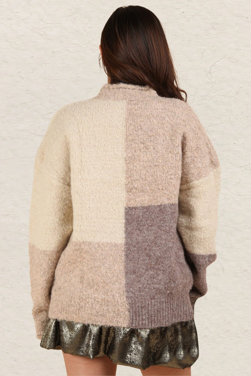 A Vintage Style Sweater with Delicate Timeless Details