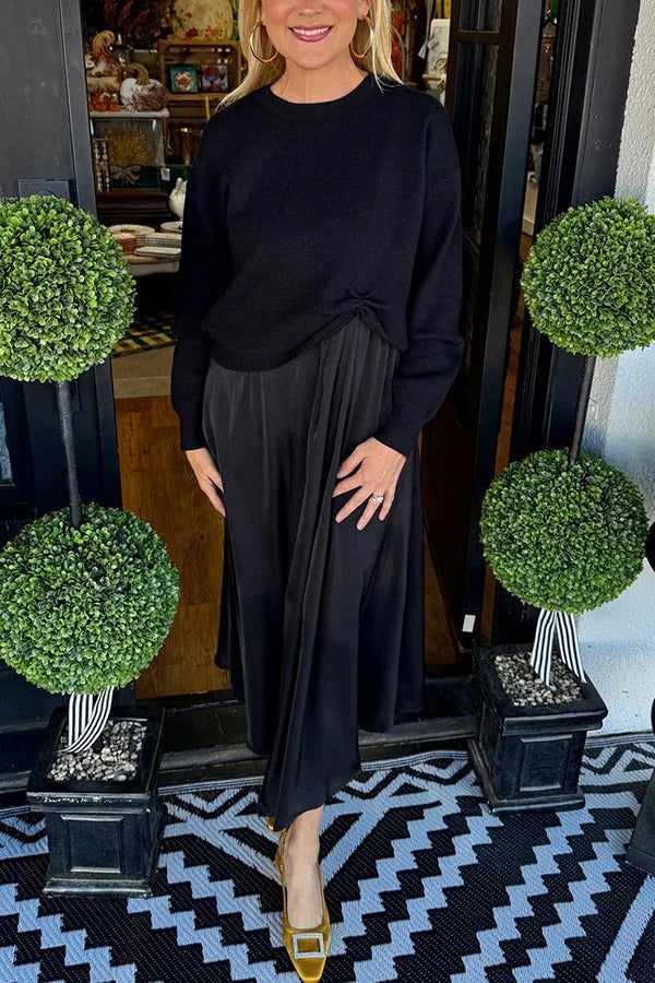 Beautifully Finished Sweater in a Timeless Design