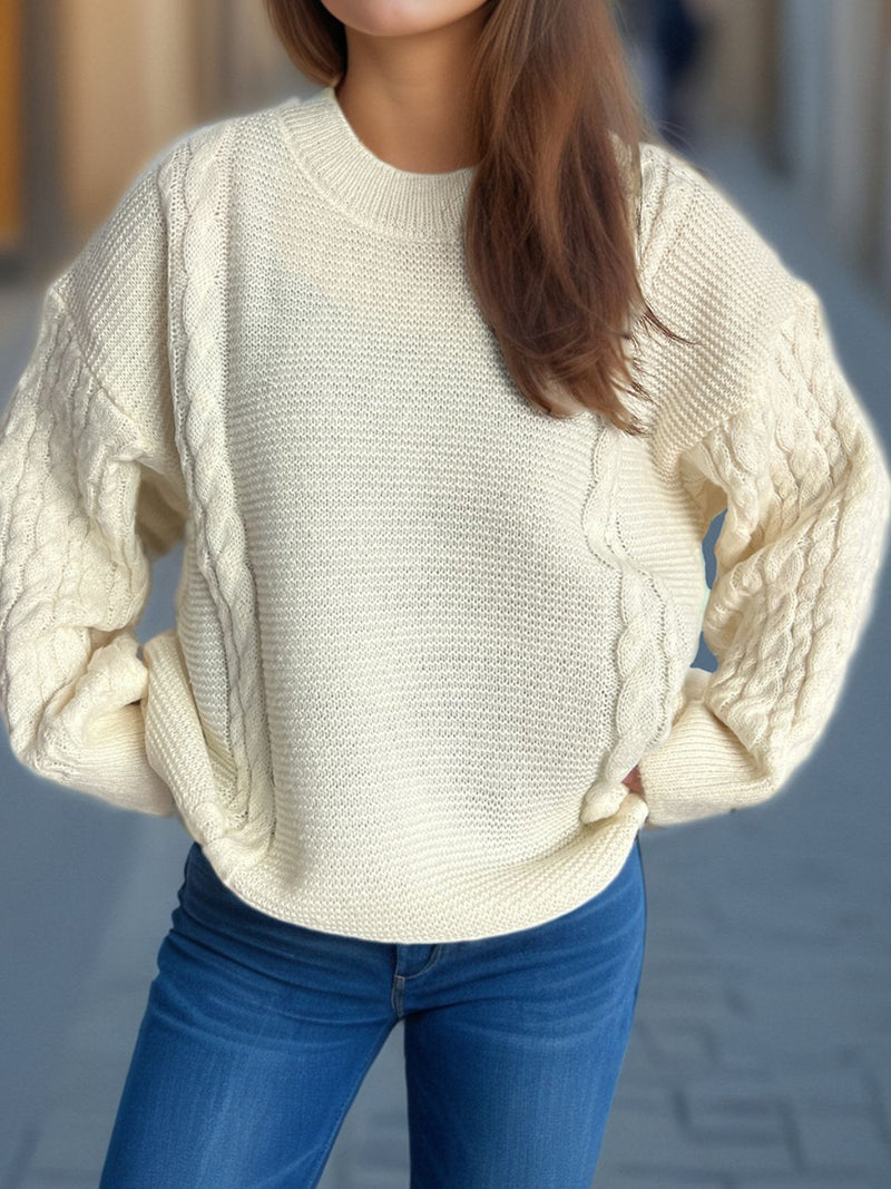 Classic Vintage Sweater with a Flattering Fit