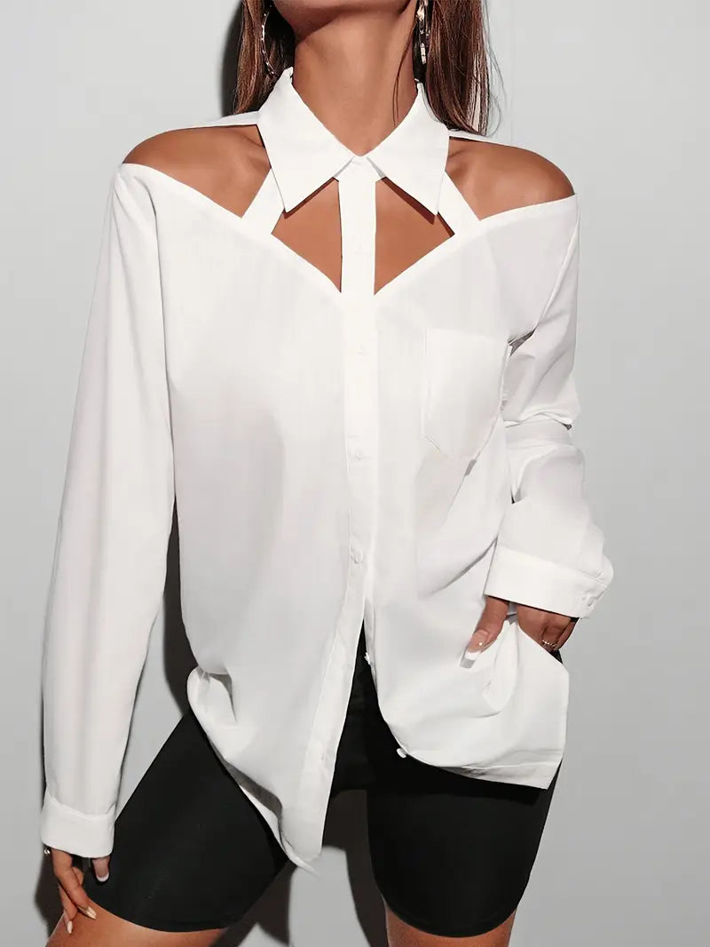 Well Tailored Blouse with a Graceful Silhouette