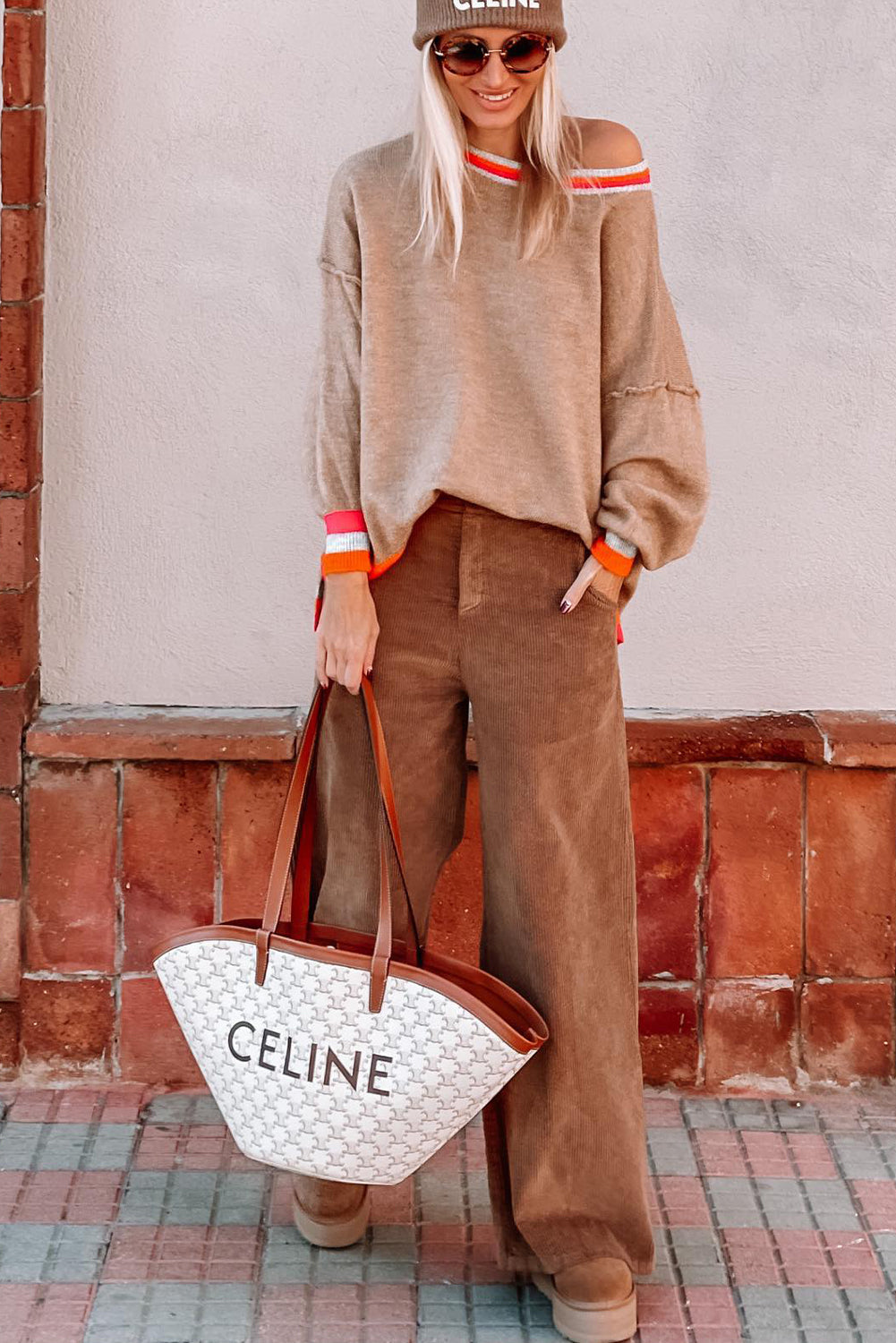 A Vintage Style Sweater with Delicate Timeless Details