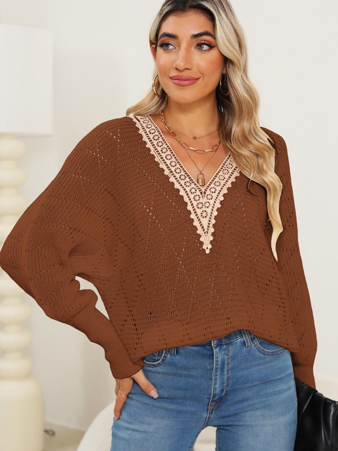 Gracefully Styled Sweater for Any Occasion