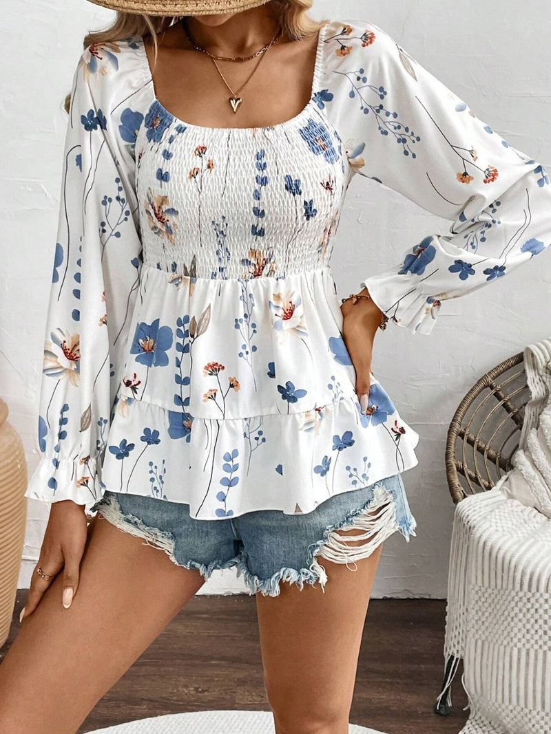 Gracefully Styled Blouse for Any Occasion
