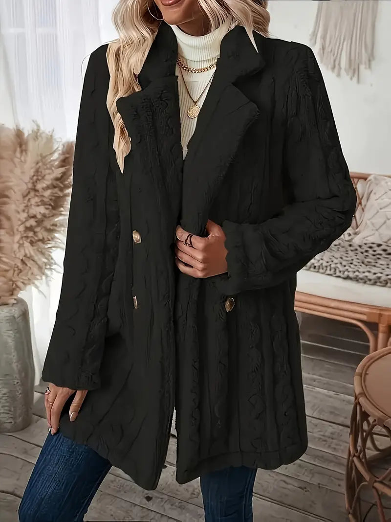 A Vintage Style Coat with Delicate Timeless Details