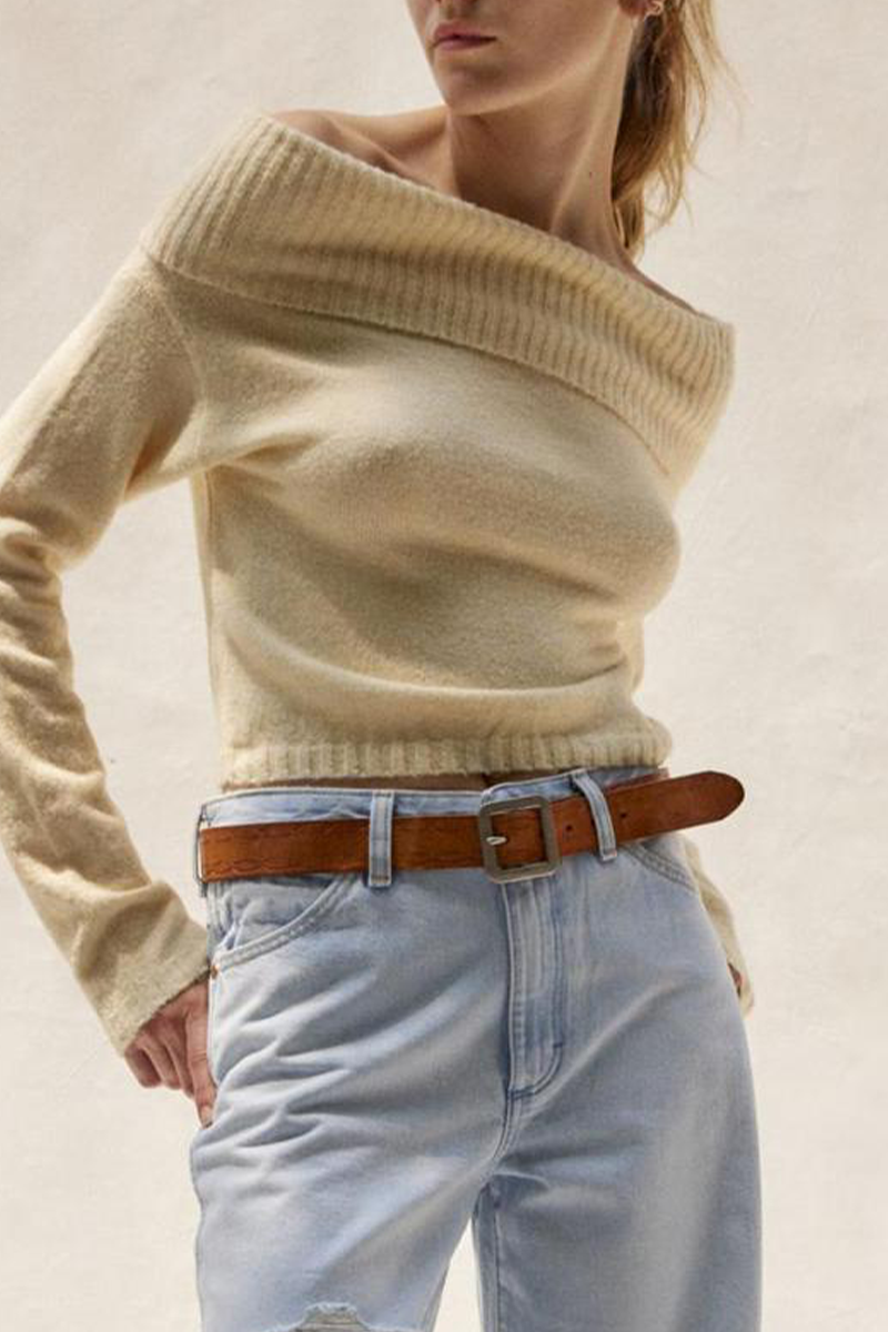 Ajaton vintage-tyyli Villapaita