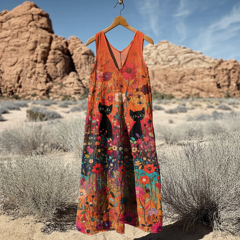 Ajaton vintage-tyyli Mekko