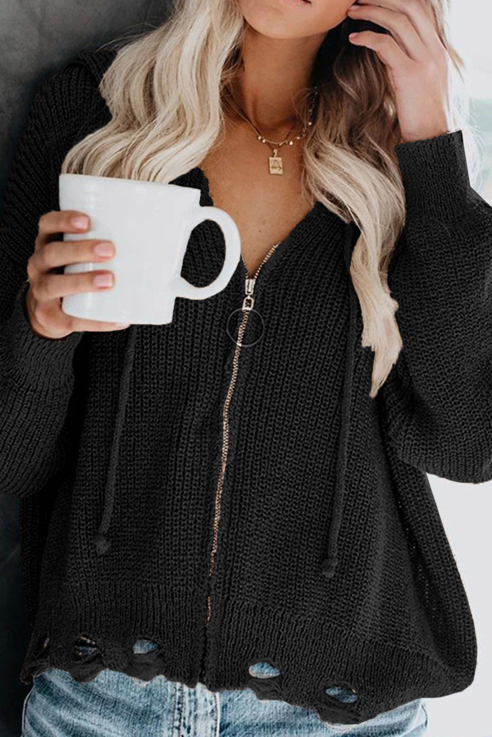 A Vintage Style Sweater with Delicate Timeless Details