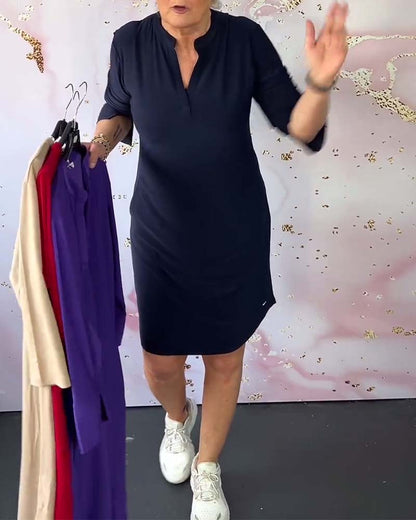 Well Tailored Dress with a Graceful Silhouette