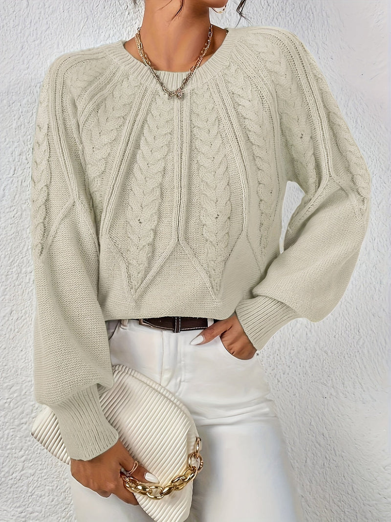Vintage Inspired Sweater with a Contemporary Edge