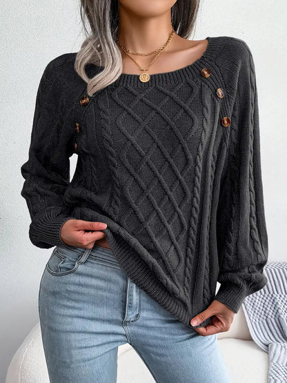 Vintage Inspired Sweater with a Contemporary Edge
