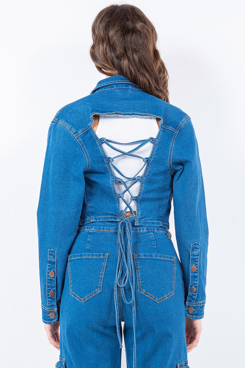 A Vintage Style Jacket with Delicate Timeless Details