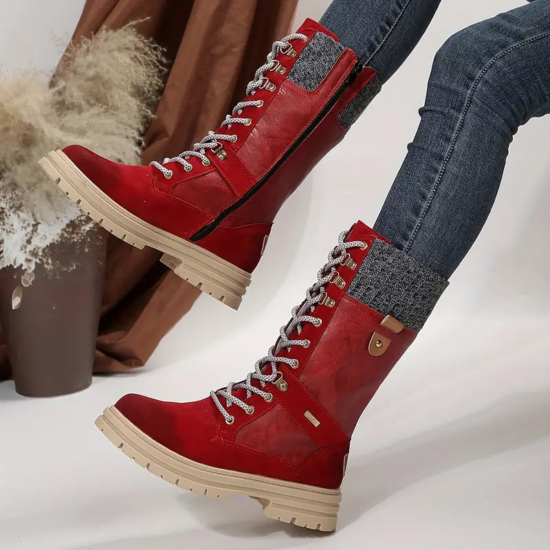 Chic Orthopedic Boots with Unique Design