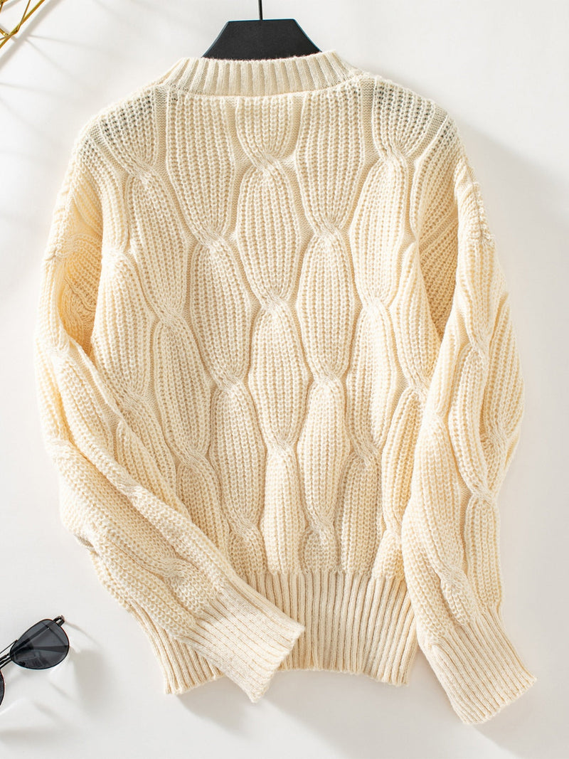 Beautifully Finished Sweater in a Timeless Design