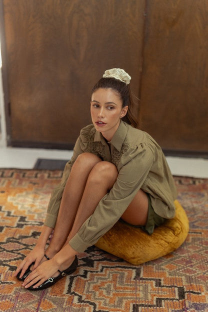 Vintage Inspired Blouse with a Contemporary Edge