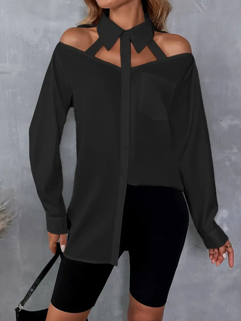 Well Tailored Blouse with a Graceful Silhouette