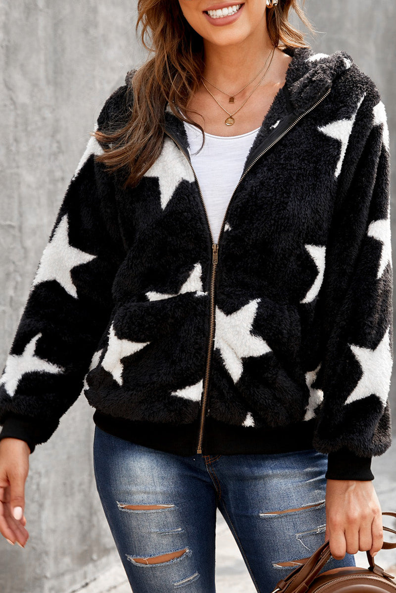 Sulokkaasti suunniteltu Takki