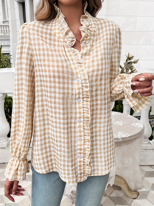 A Vintage Style Blouse with Delicate Timeless Details