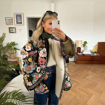 A Vintage Style Jacket with Delicate Timeless Details