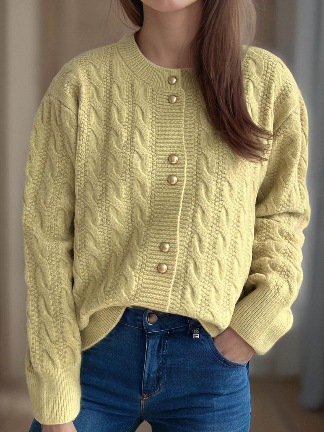 Sophisticated Cardigan with a Clean Classic Look