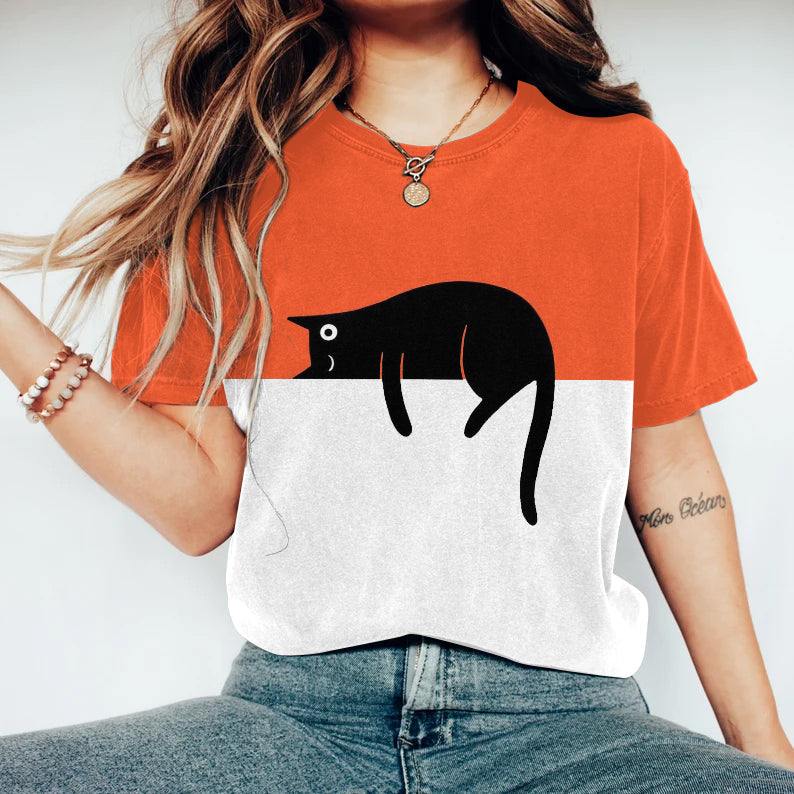 Ajaton vintage-tyyli T-Paita