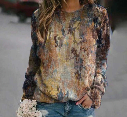 Kauniisti valmistettu Villapaita