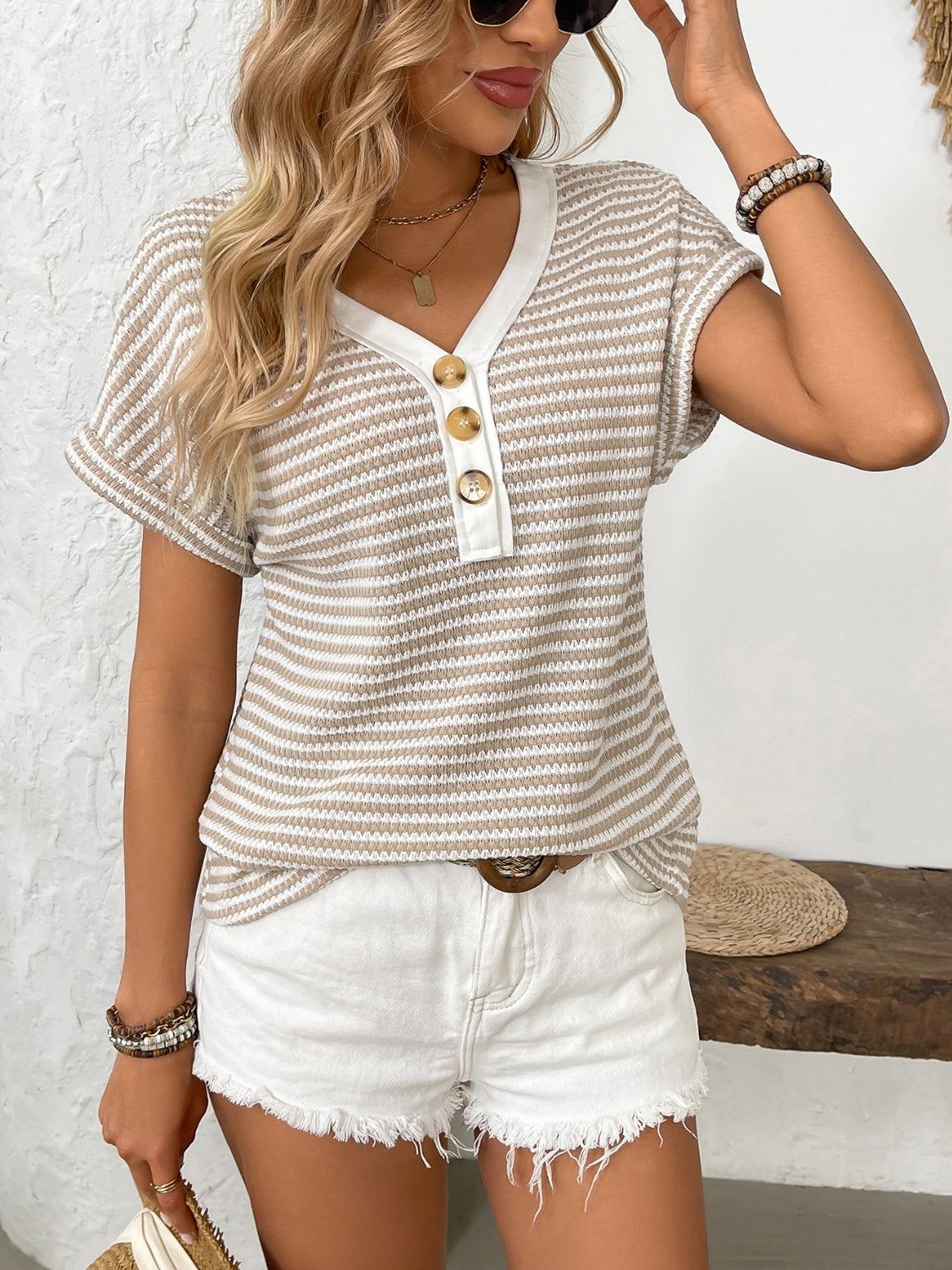 A Vintage Style T-Shirt with Delicate Timeless Details
