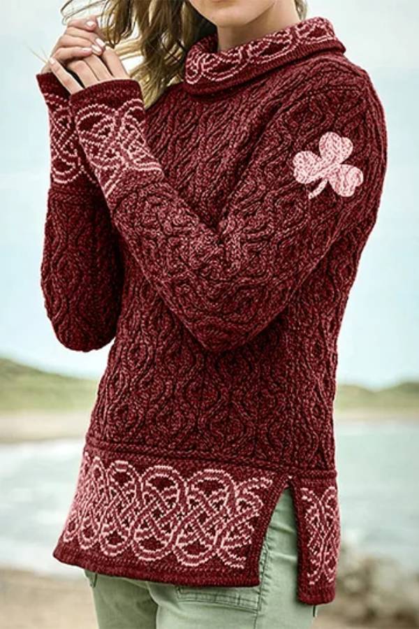 Beautifully Finished Sweater in a Timeless Design