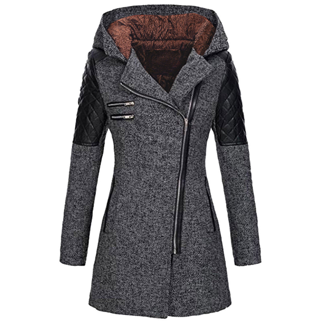 Dark Grey (with velvet hood)