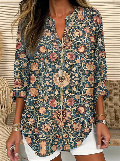 Beautifully Balanced Blouse with Timeless Character
