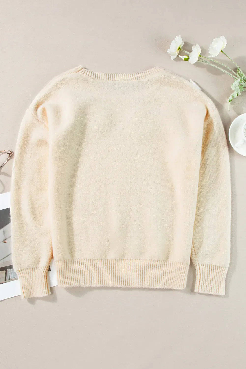 Beautifully Finished Sweater in a Timeless Design