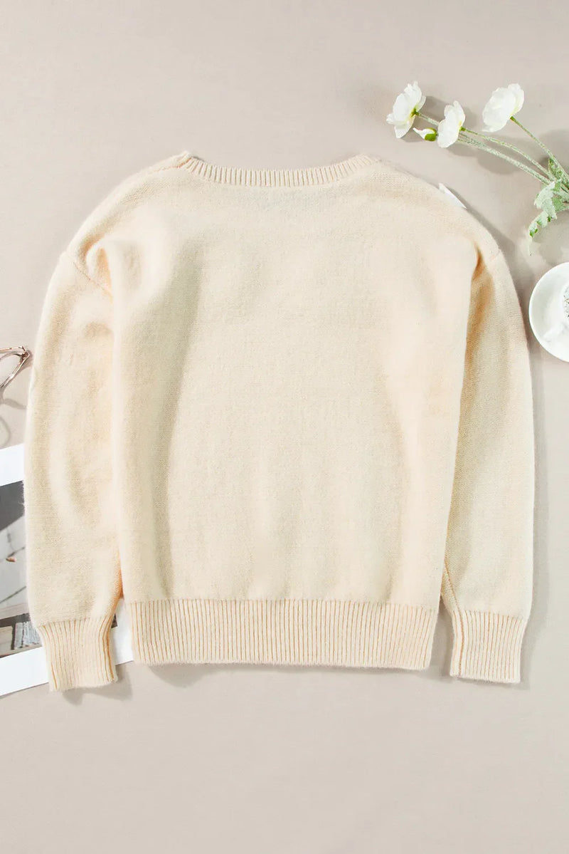 Beautifully Finished Sweater in a Timeless Design