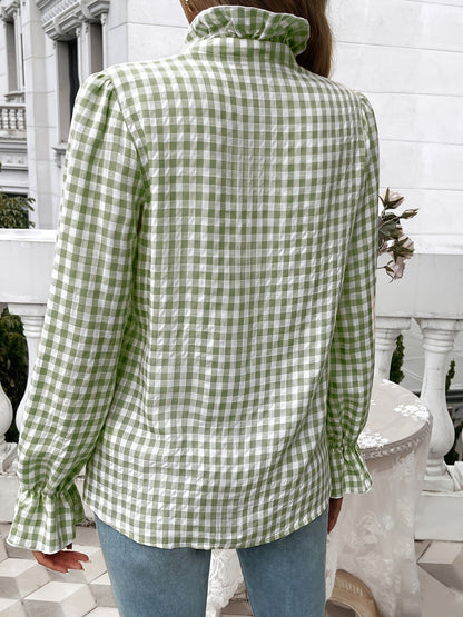 A Vintage Style Blouse with Delicate Timeless Details