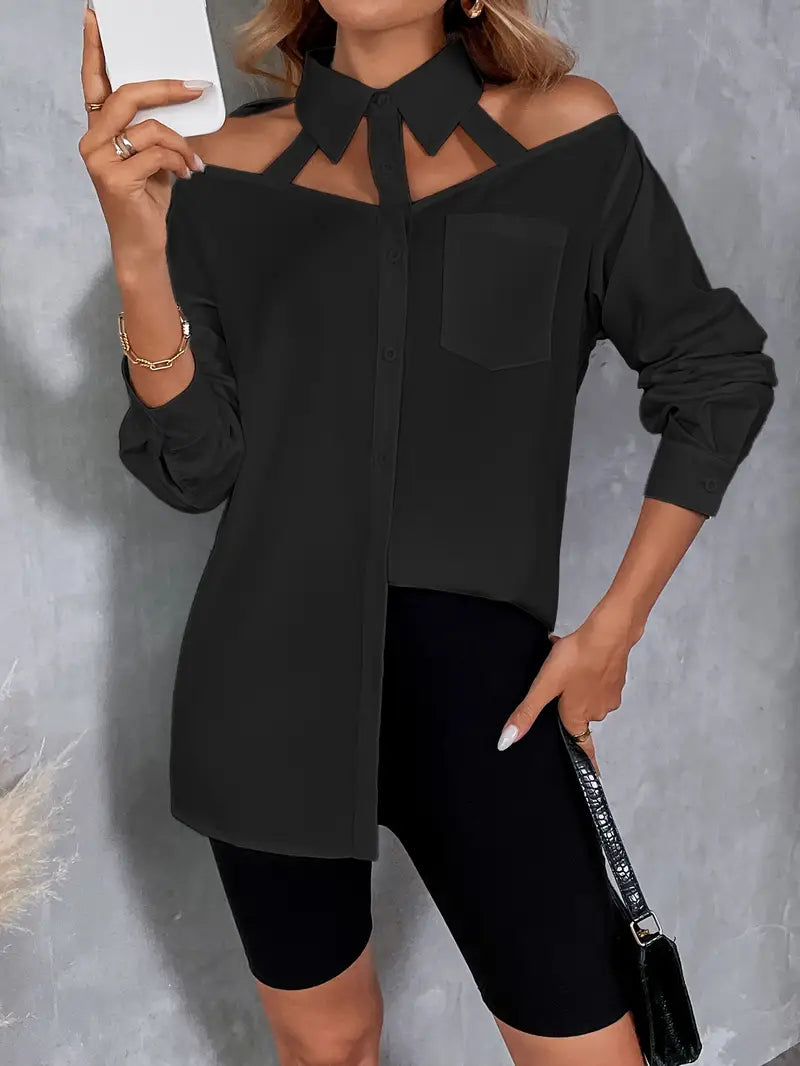 Well Tailored Blouse with a Graceful Silhouette