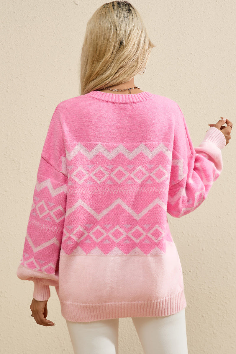 Vintage Inspired Sweater with a Contemporary Edge