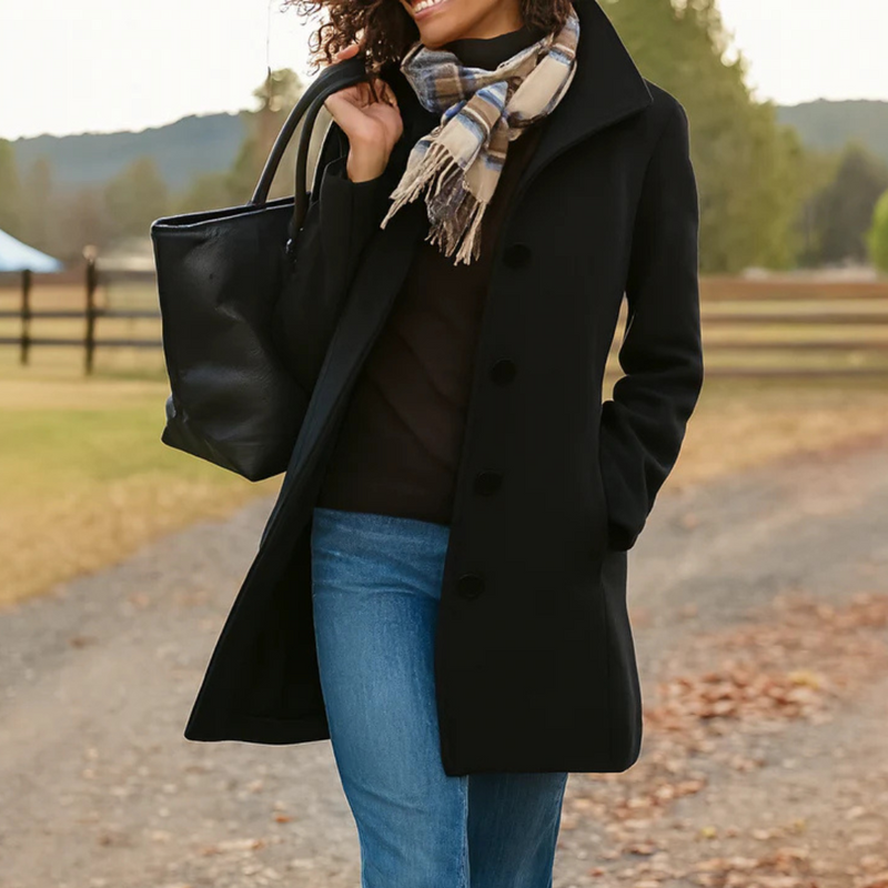 Vintage Inspired Coat with a Contemporary Edge