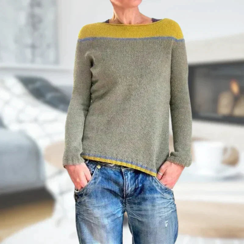 A Vintage Style Sweater with Delicate Timeless Details