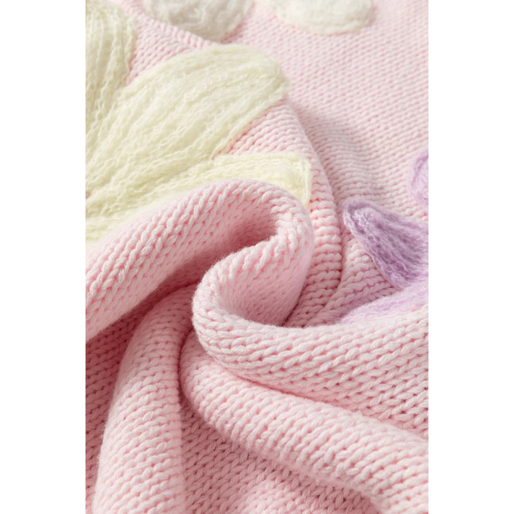 A Vintage Style Sweater with Delicate Timeless Details