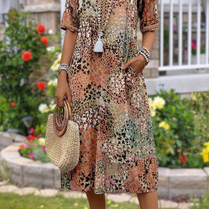 A Vintage Style Dress with Delicate Timeless Details