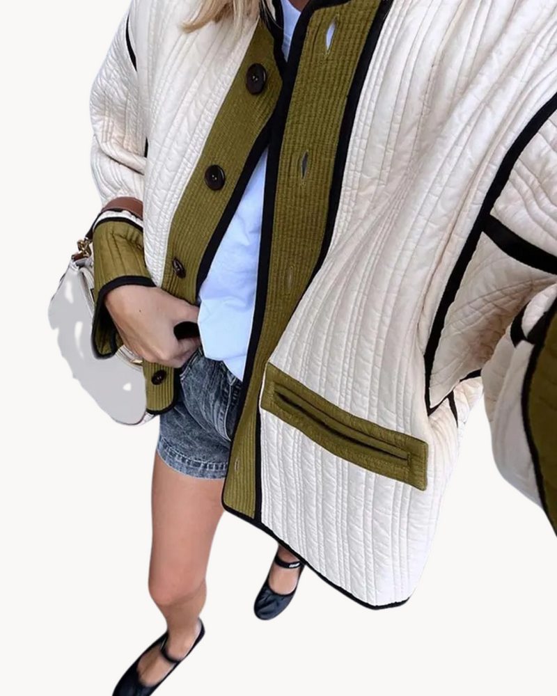 A Vintage Style Jacket with Delicate Timeless Details