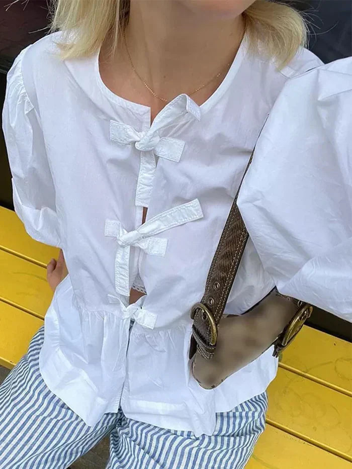 Vintage Inspired Blouse with a Contemporary Edge