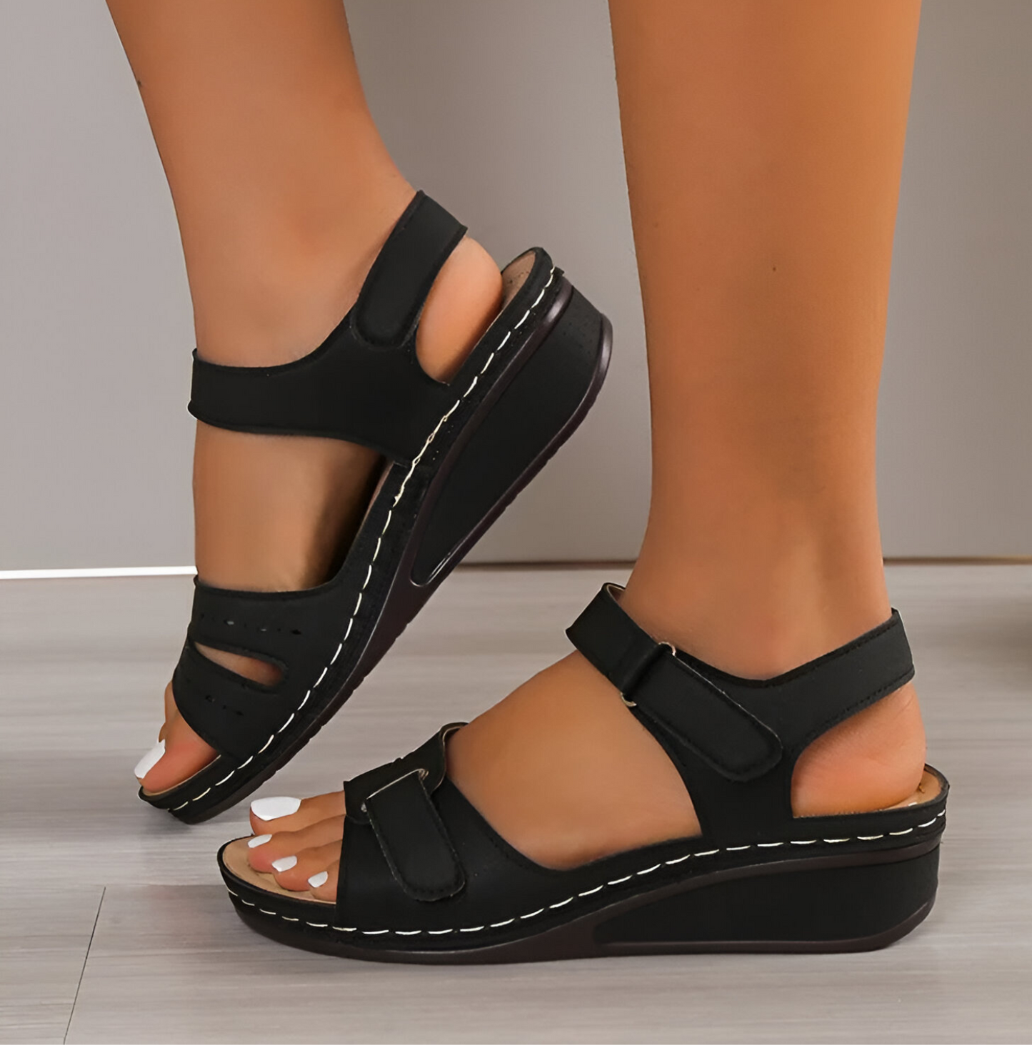 Vintage Inspired Orthopedic Sandals
