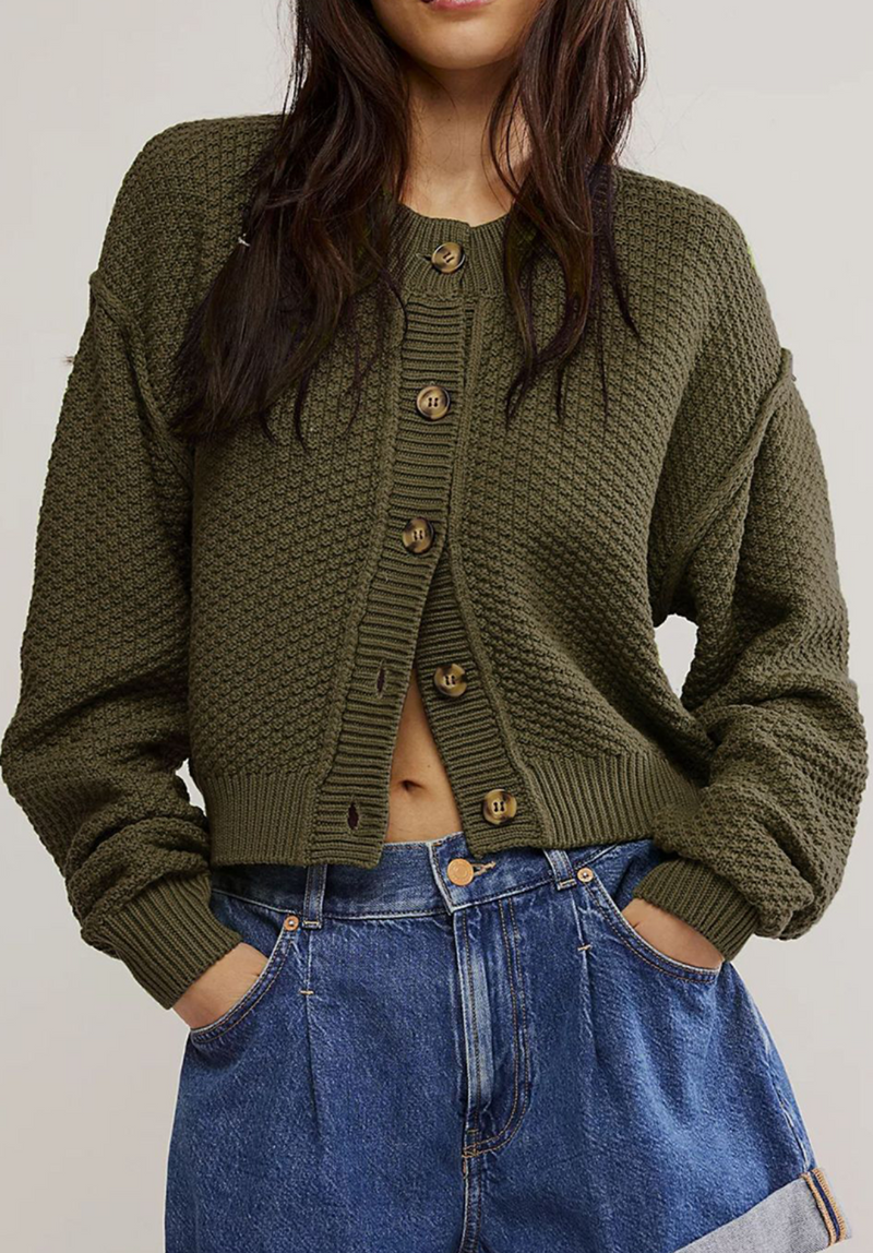 Vintage Inspired Cardigan with a Contemporary Edge