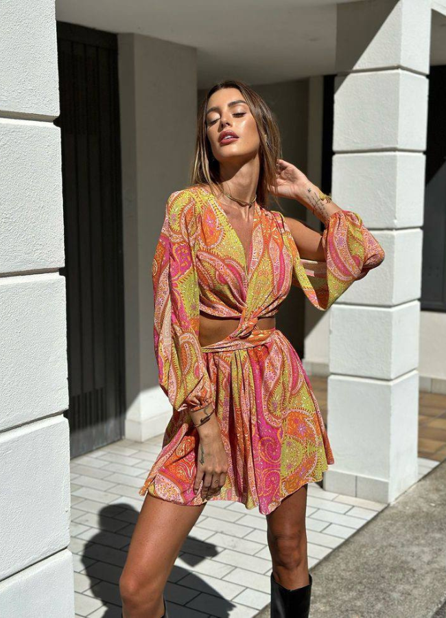 A Vintage Style Dress with Delicate Timeless Details