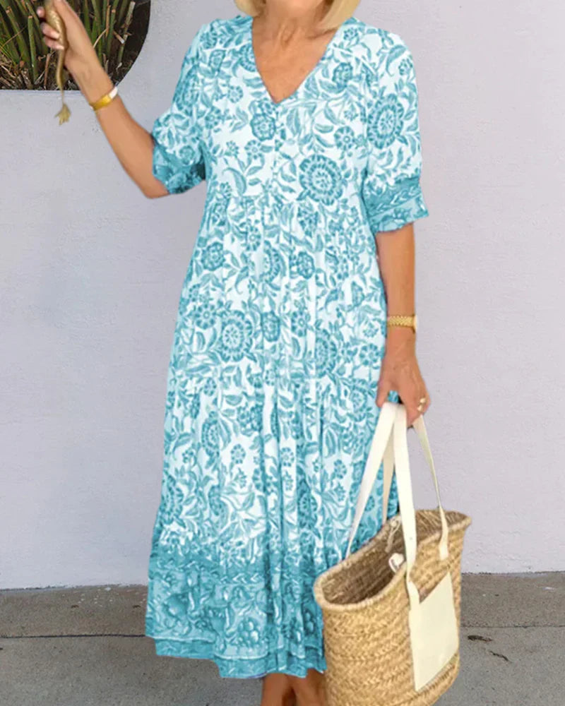 A Vintage Style Dress with Delicate Timeless Details