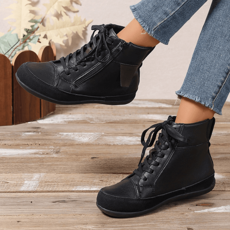 Chic Orthopedic Boots with Unique Design