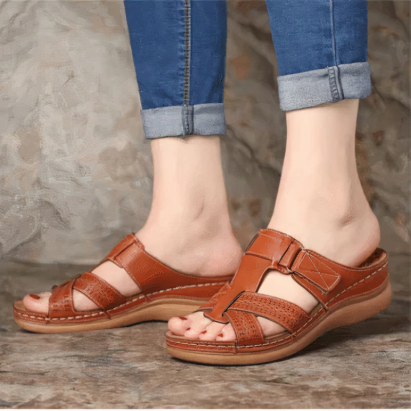 Vintage Inspired Orthopedic Sandals