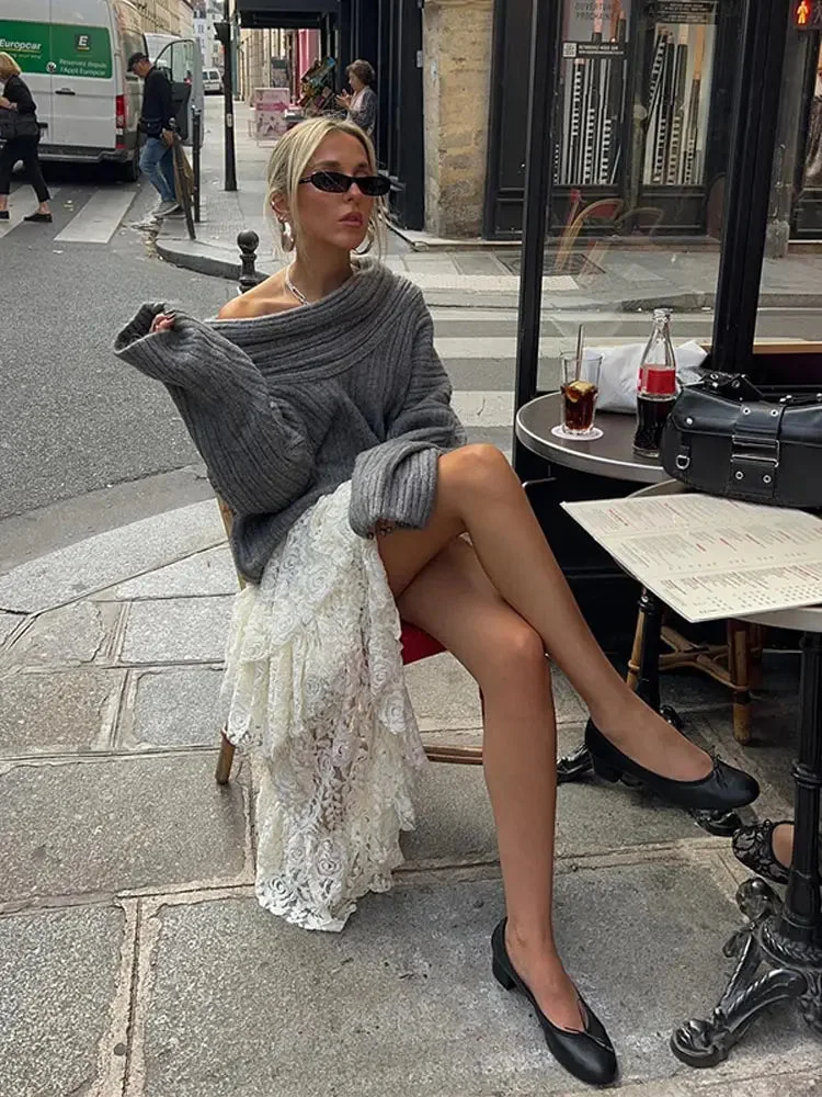 Vintage Inspired Sweater with a Contemporary Edge