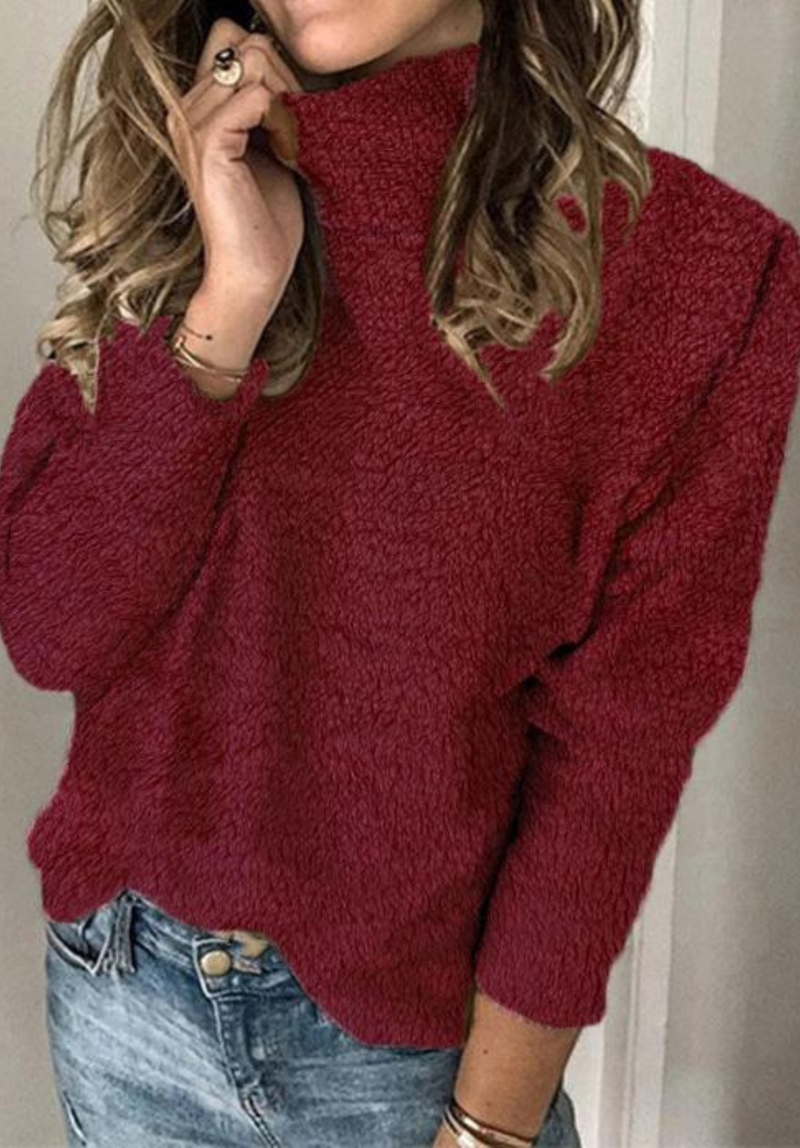 Beautifully Finished Sweater in a Timeless Design